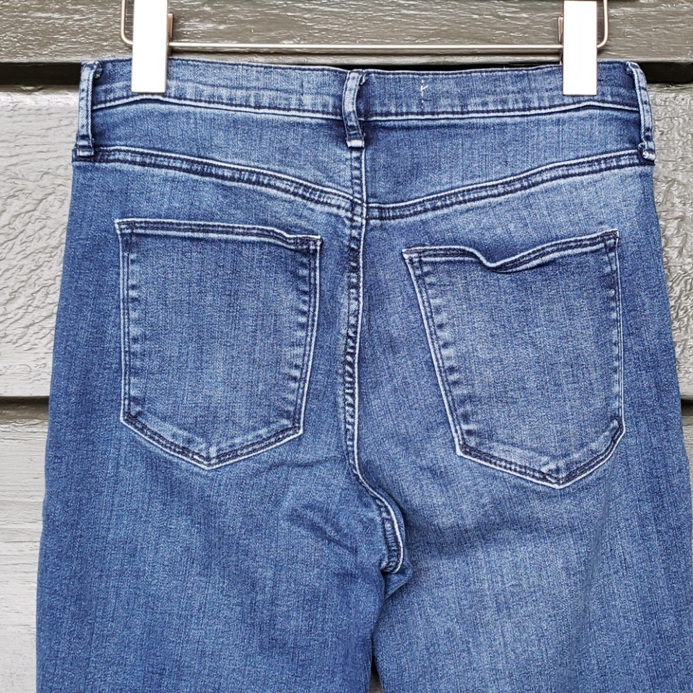 GAP Elliot Lake Wash Denim High Rise True Skinny Jeans sz 28/6 Short Women's - Picture 8 of 16
